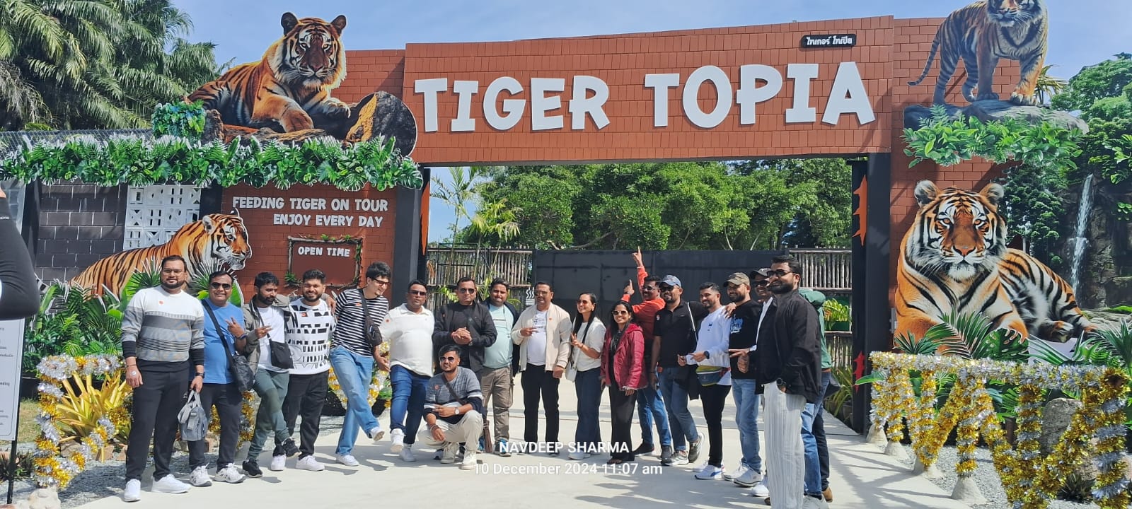 TIGER TOPIA (SRIRACHA TIGER ZOO) WITH ENTRY TICKETS+CROCODILE SHOW TICKETS+TIGER SHOW TICKETS + LUNCH (PRIVATE PICK UP AND DROP PATTAYA HOTEL)